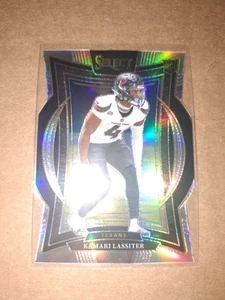 2024 Panini Select Kamari Lassiter RC Concourse Silver Prizm Die-Cut #77 Texans - Foto 1 di 2