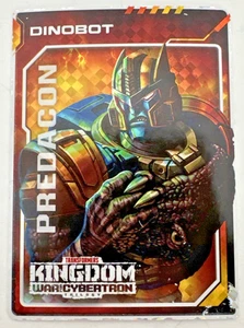 Transformers Kingdom Predacon Dinobot Golden Disk Card War For Cybertron 2021 - Bild 1 von 2