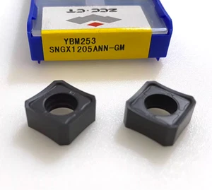 10 pezzi SNGX1205ANN-GM YBM253 ZCC.CT STRUMENTO CNC inserti in carburo originali - Foto 1 di 2