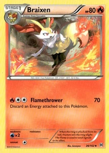Braixen Uncommon XY - BREAKthrough 26/162 Pokémon TCG - Picture 1 of 2