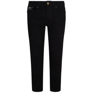 VERSACE JEANS COUTURE - Jeans nero con mini logo per uomo - Imagen 1 de 1