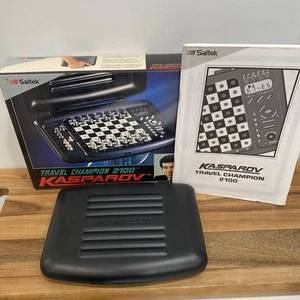 Computer scacchi Saitek Kasparov Travel Champion 2100, testato, 1994, raro bello! - Foto 1 di 12
