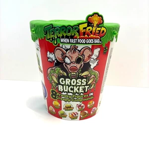 Terror Fried Gross Bucket, When Fast Food Goes Bad, Gross collectables & Slime - Picture 1 of 9