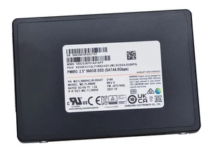 SSD Samsung 960 Go 2,5 SATA 6 Go PM893 MZ-7L39600 MZ7LH3960HAJR-00A07 - Photo 1/1