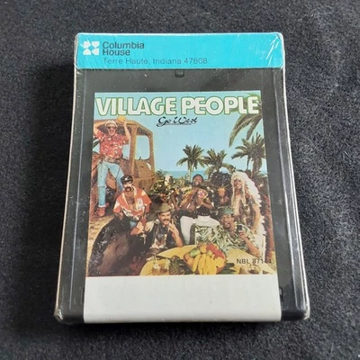 The Village People ~Go West~ Sealed 8 Track Tape! ~ Columbia House CRC NBL8-7144 - Image 1 of 4