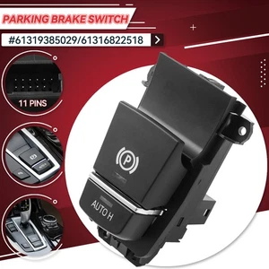 Electric Parking Handbrake Brake Switch Button For BMW 5 Series F10 F11 2009-18 - Picture 1 of 9