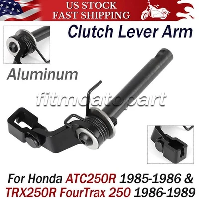 Stainless Clutch Lever Spring Arm For Honda ATC250R TRX250R 1985-89 FourTrax 250 Foto 1 de 4