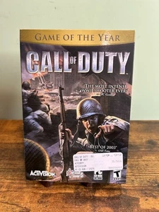 Call of Duty: Spiel des Jahres 2003 Small Box Neu & Sealed PC Videospiel - Bild 1 von 8