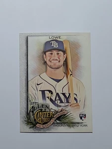 2022 Topps Allen and Ginter - Josh Lowe #196 RC - Tampa Bay - Picture 1 of 2