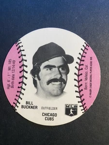 1978 Wiffle ® Ball Discs Bill Buckner Chicago Cubs (2- 1/2" Dated 1976) - Picture 1 of 3