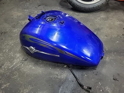 Kawasaki VN1500 2002 Meanstreak Vulcan gasolina combustible Peteol limpio sin óxido con bomba Foto 1 de 4