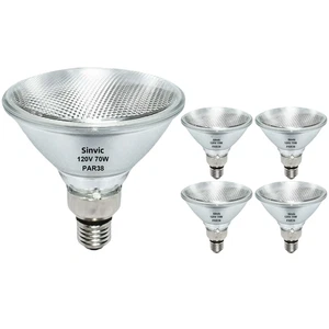 Halogn Flood Light 120V 70W, Dimmable PAR38 70W Light Bulbs for Indoor and O... - Picture 1 of 6