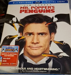 Mr. Poppers Penguins (Blu-ray/DVD, 2011, 3-Disc Set, Includes Digital Copy) - Picture 1 of 2