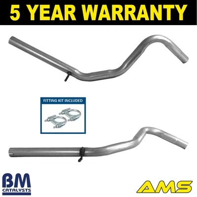 Tubo de escape trasero BM + Kit de montaje para Fiat Bravo 2007-2014 1.9 D 51769427 Foto 1 de 4