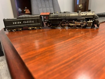 Mantua HO Gauge Union Pacific 4-6-2 Steam Locomotive #4073 w/Tender-EX. USED - Image 1 of 4