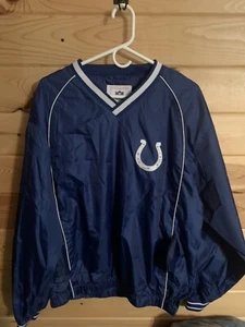 NFL Colts Pullover Jacket Large - Picture 1 of 9