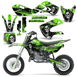 Pegatinas gráficas + #calcomanías PLT para Kawasaki KX 65 02-18 y KLX 110 02-09 REAPER G - Imagen 1 de 2