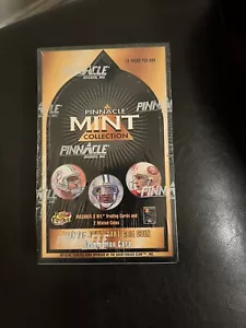1996 Pinnacle Mint Collection NFL Football Box SEALED 16 Packs Cards/Coins - Picture 1 of 5
