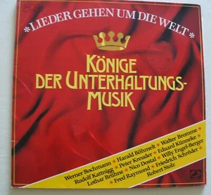 2 LPs " Könige der Unterhaltungsmusik" - Großer Lieder-Reigen deutscher Musik - Bild 1 von 4