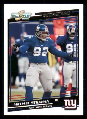 2004 Score Scorecard #212 Michael Strahan /625 - Image 1 of 2