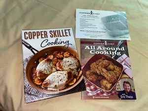 COPPER SKILLET COOKING BOOK plus two more!!! PANS LISTED SEPARATELY pre-owned - Picture 1 of 10