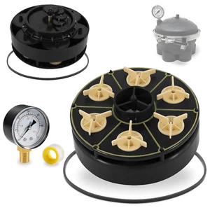 004-302-4408-00 6-Port Water Valve Gear Module & Pressure Gauge For Paramount - Picture 1 of 8