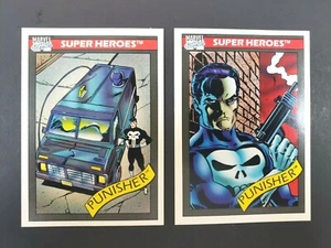 PUNISHER #44 and #47 Marvel Comics IMPEL Trading Cards 1990 Series 1 - Picture 1 of 12