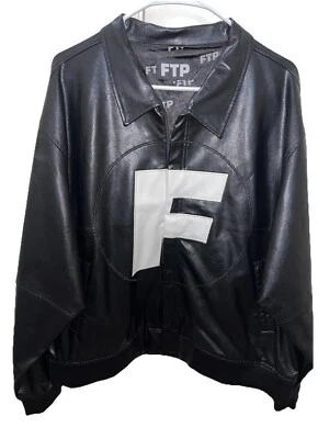 FTP FuckThePopulation Racer Jacket Black SS19 - Image 1 of 3