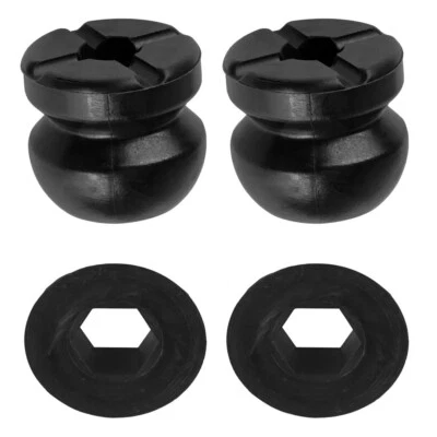 New Front Strut Shock Bottom Pivot Ball & Bumper for Polaris Hawkeye 300 325 400 - Image 1 of 4