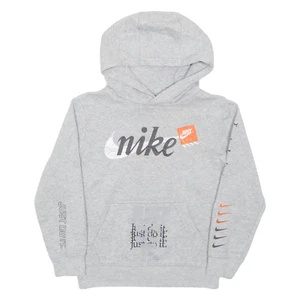 Nike Just Do It Jungen Hoodie grau 4-5 Jahre - Bild 1 von 6