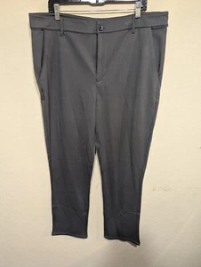 True Classic Pants Mens Size 38x30 Tapered Fit Stretch Rayon Nylon Blend Gray - Picture 1 of 6