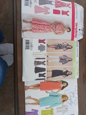 8 Sewing patterns lot for Women older unused - Image 1 of 4