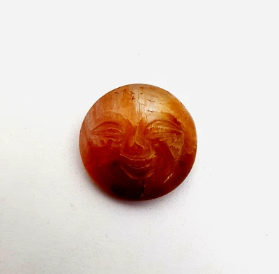 Piedras preciosas sueltas cara tallada a mano cuarzo rutilo cobre natural 24 mm 32 CT Foto 1 de 3