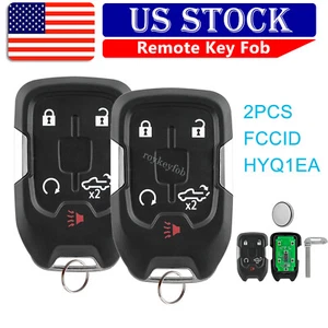 2 For 2019 2020 2021 GMC Sierra 1500 2500 3500 Smart Prox Remote Key Fob HYQ1EA - Picture 1 of 7
