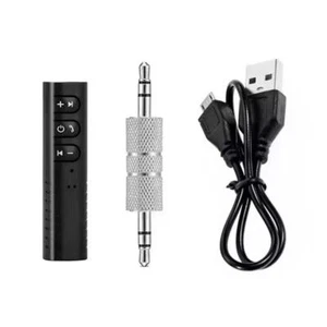 `Wireless Bluetooth Receiver AUX 3.5mm Audio Stereo Car Free Music Adapter~ R0Z5 - Bild 1 von 7