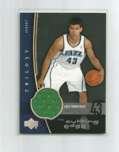 KRIS HUMPHRIES (Utah Jazz) 2005-06 UPPER DECK TRILOGY JERSEY RELIC #CE-KH - Picture 1 of 1