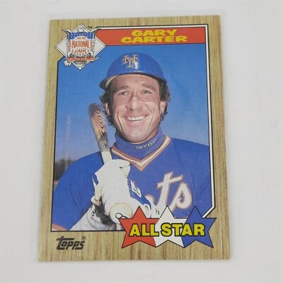 1987 TOPPS GARY CARTER ALL-STAR TEAM #602 New York Mets  - Image 1 of 2