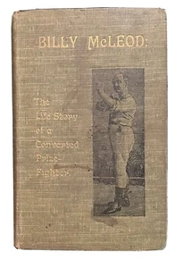 Signed Copy ** Rare ** Albert E. Dearden Billy McLeod Prize Fighter 1st 1906 - Picture 1 of 7