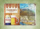   Hamms Beer drink bar tin metal sign metal reproductions