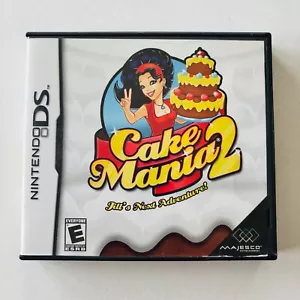 Cake Mania 2 : Jill's Next Adventure (Nintendo DS, 2008) CIB complet avec notice - Photo 1/4