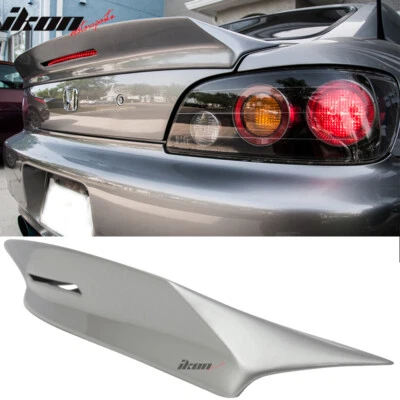 Fits 00-09 Honda S2000 AP1 AP2 TM Style Trunk Spoiler Lip Painted #NH552M Silver Foto 1 de 4