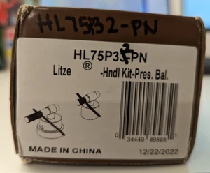 Kit de mango de palanca de arena Brizo HL75P32-PN para ajuste de válvula equilibrado a presión - Imagen 1 de 7