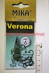 MIKA products VERONA Haken mit Öse col black chrome - carp fishing - Bild 1 von 1
