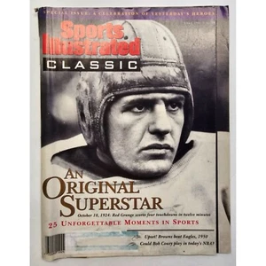 Sports Illustrated Classic Magazine Fall 1991 Red Grange 25 Unforgettable - Picture 1 of 4
