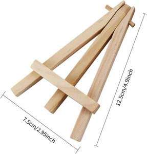 27er-Pack 5" Holz Staffelei Visitenkarte Fotos Kunst Display Stativ Halter Ständer - Bild 1 von 4