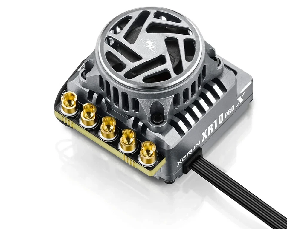 Hobbywing Xerun XR10 Pro G3X Stock Spec 1/10 160A Sensored Brushless ESC Grey - Image 1 of 3