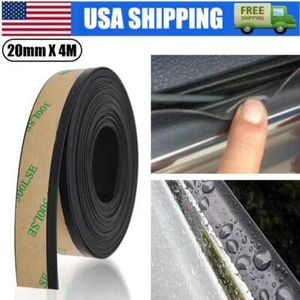 Protector protector moldeado borde moldura ventana coche tira sello goma para Honda Ford - Imagen 1 de 11