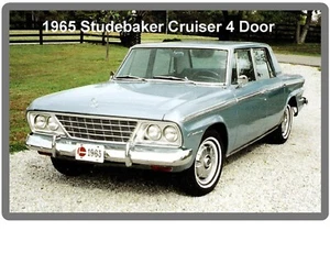 1965 Studebaker Cruiser 4 Door Fridge / Tool Box Magnet - Picture 1 of 1