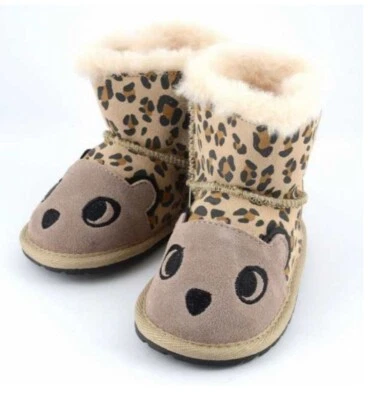 EMU AUSTRALIA Cheetah Niños Caminante Bebé Invierno Botas B111005-SAND Totalmente Nuevas Foto 1 de 3
