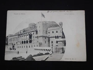 ***PRINCIPATO DI MONACO - PALAZZO DEL PRINCIPE*** VIAGGIATA (1902) - Foto 1 di 2